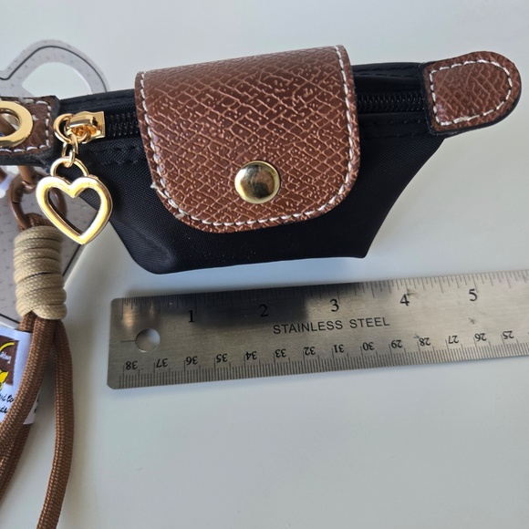 Mini Flap Bag Keychain Charm - Picture 6 of 7